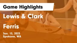Lewis & Clark  vs Ferris  Game Highlights - Jan. 13, 2023