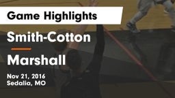 Smith-Cotton  vs Marshall  Game Highlights - Nov 21, 2016