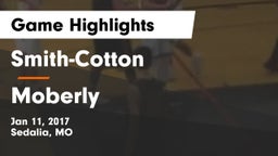 Smith-Cotton  vs Moberly  Game Highlights - Jan 11, 2017