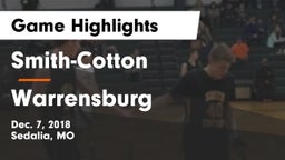 Smith-Cotton  vs Warrensburg  Game Highlights - Dec. 7, 2018