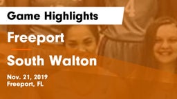 Freeport  vs South Walton  Game Highlights - Nov. 21, 2019