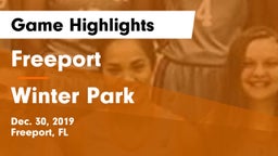 Freeport  vs Winter Park  Game Highlights - Dec. 30, 2019