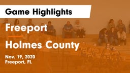 Freeport  vs Holmes County Game Highlights - Nov. 19, 2020