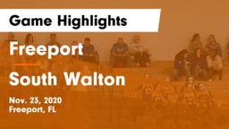 Freeport  vs South Walton  Game Highlights - Nov. 23, 2020