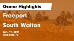 Freeport  vs South Walton  Game Highlights - Jan. 19, 2021