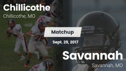 Matchup: Chillicothe High vs. Savannah  2017