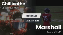 Matchup: Chillicothe High vs. Marshall  2018