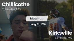 Matchup: Chillicothe High vs. Kirksville  2018