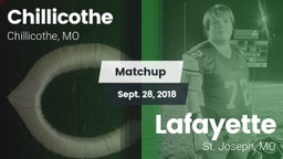 Matchup: Chillicothe High vs. Lafayette  2018
