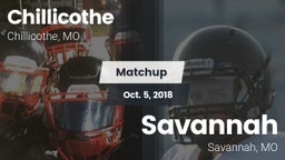 Matchup: Chillicothe High vs. Savannah  2018