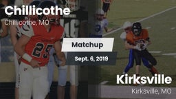 Matchup: Chillicothe High vs. Kirksville  2019