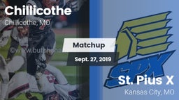 Matchup: Chillicothe High vs. St. Pius X  2019
