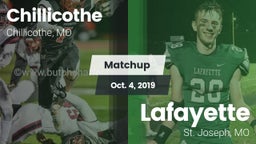 Matchup: Chillicothe High vs. Lafayette  2019