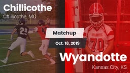 Matchup: Chillicothe High vs. Wyandotte  2019