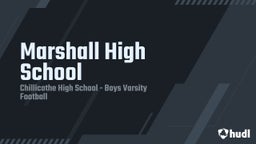 Chillicothe football highlights Marshall High School