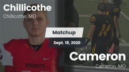 Matchup: Chillicothe High vs. Cameron  2020