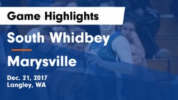 South Whidbey  vs Marysville  Game Highlights - Dec. 21, 2017