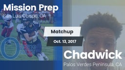 Matchup: Mission Prep High vs. Chadwick  2017