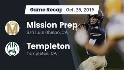 Recap: Mission Prep vs. Templeton  2019