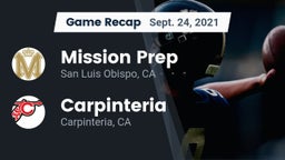 Recap: Mission Prep vs. Carpinteria  2021