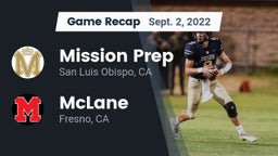 Recap: Mission Prep vs. McLane  2022
