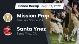 Recap: Mission Prep vs. Santa Ynez  2022