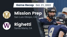 Recap: Mission Prep vs. Righetti  2022