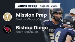 Recap: Mission Prep vs. Bishop Diego  2023