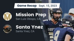 Recap: Mission Prep vs. Santa Ynez  2023