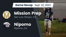 Recap: Mission Prep vs. Nipomo  2023