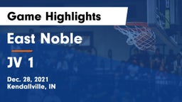 East Noble  vs JV 1 Game Highlights - Dec. 28, 2021