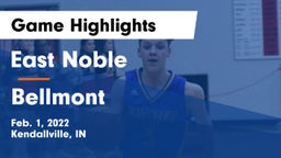 East Noble  vs Bellmont  Game Highlights - Feb. 1, 2022