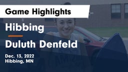 Hibbing  vs Duluth Denfeld  Game Highlights - Dec. 13, 2022
