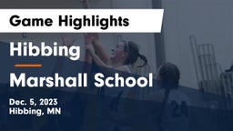 Hibbing  vs Marshall School Game Highlights - Dec. 5, 2023