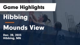 Hibbing  vs Mounds View  Game Highlights - Dec. 28, 2023