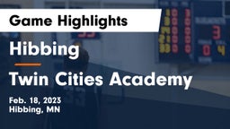 Hibbing  vs Twin Cities Academy Game Highlights - Feb. 18, 2023
