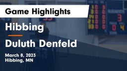 Hibbing  vs Duluth Denfeld  Game Highlights - March 8, 2023