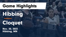 Hibbing  vs Cloquet  Game Highlights - Nov. 30, 2023