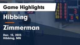 Hibbing  vs Zimmerman  Game Highlights - Dec. 15, 2023