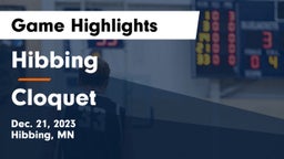 Hibbing  vs Cloquet  Game Highlights - Dec. 21, 2023