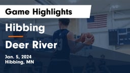 Hibbing  vs Deer River  Game Highlights - Jan. 5, 2024