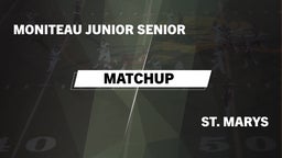 Matchup: moniteau junior vs. St. Marys  2016