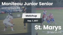 Matchup: moniteau junior vs. St. Marys  2017