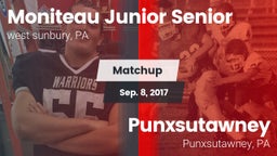 Matchup: moniteau junior vs. Punxsutawney  2017