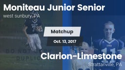 Matchup: moniteau junior vs. Clarion-Limestone  2017