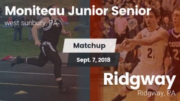 Matchup: moniteau junior vs. Ridgway  2018