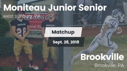 Matchup: moniteau junior vs. Brookville  2018