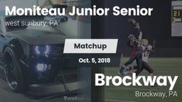 Matchup: moniteau junior vs. Brockway  2018