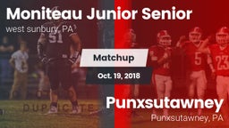 Matchup: moniteau junior vs. Punxsutawney  2018