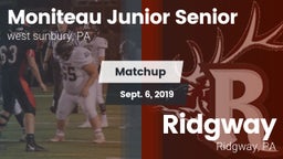 Matchup: moniteau junior vs. Ridgway  2019